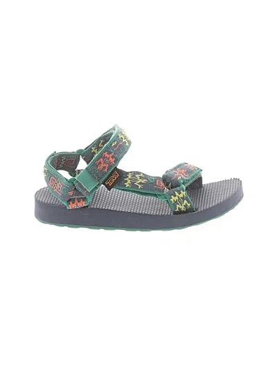 Pre-owned Teva Kids' Sandals In Green