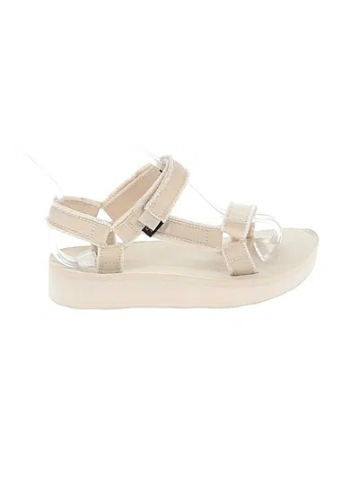 Pre-owned Teva Sandals In Ivory