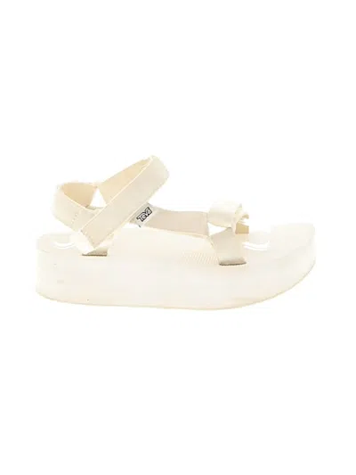 Pre-owned Teva Sandals In Ivory