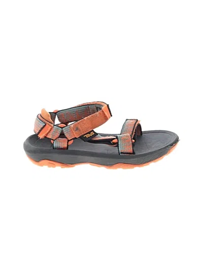 Pre-owned Teva Kids' Sandals In Orange