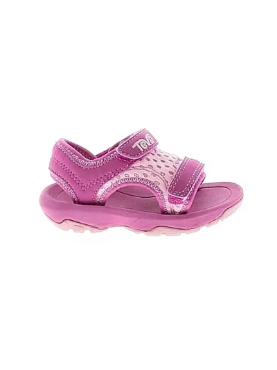 Pre-owned Teva Kids' Sandals In Pink