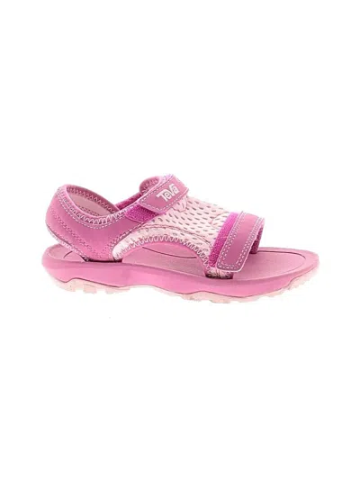 Pre-owned Teva Kids' Sandals In Pink