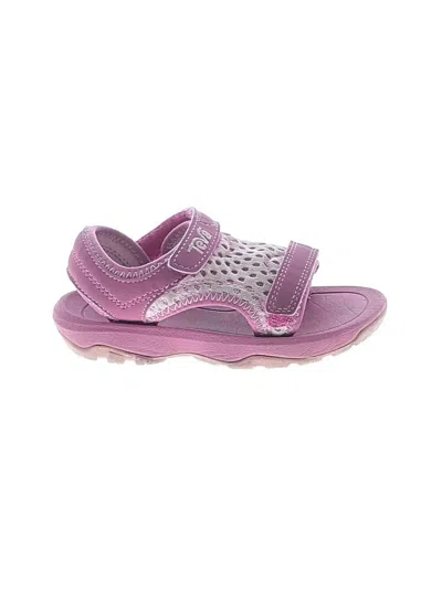 Pre-owned Teva Kids' Sandals In Purple