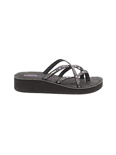 Pre-owned Teva Sandals In Purple