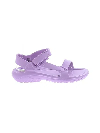 Pre-owned Teva Sandals In Purple