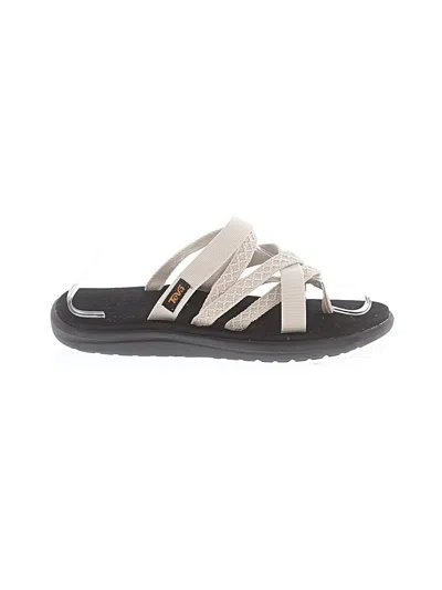 Pre-owned Teva Sandals In Tan
