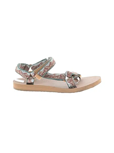 Pre-owned Teva Sandals In Tan