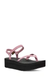 Teva Slim Flatform Sandal In Multi