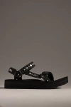 Teva Studded Midform Universal Sandals In Black