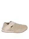 Teva Women's Reember Plushed Faux-fur Collared Slippers Women's Shoes In Beige