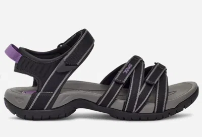 Teva Tirra Sandal In Black/grey In Blue