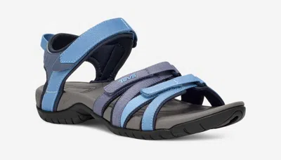 TEVA TIRRA SANDALS WOMEN'S BLUE ADJUSTABLE STRAP OPEN TOE HIKING ZOGG1141