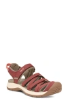 Teva Tirra Sport Closed Toe Sandal In Mahogany