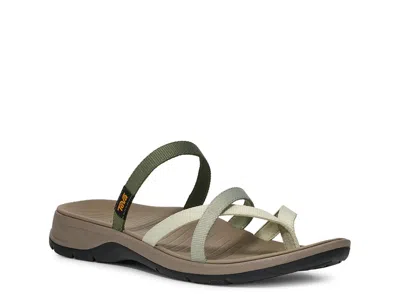 Teva Tirratraveler Flip Slide Sandal In Multi