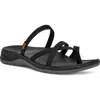 Teva Tirratraveler Flip Slide Sandal In Black