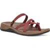 Teva Tirratraveler Flip Slide Sandal In Mahogany