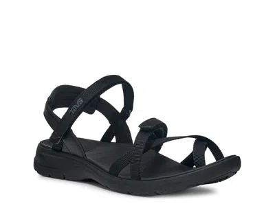 Teva Tirratraveler Slingback Sandal In Black