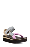 Teva Flatform Universal Sandals Unwind Multi In Unwind Multi