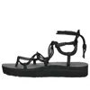 Teva Midform Infinity Platform Sandal In Black