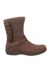 Teva Woman Ankle Boots Cocoa Size 8 Leather In Brown