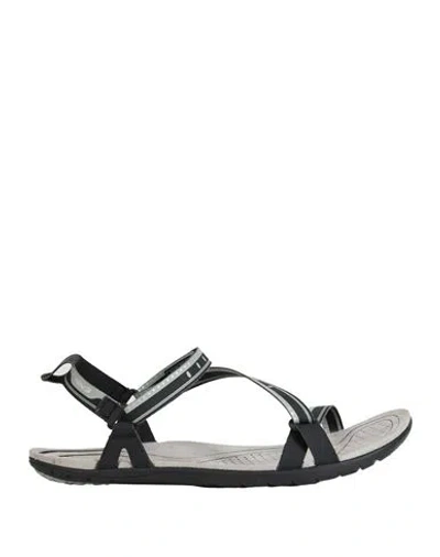 Teva Woman Sandals Black Size 5 Textile Fibers