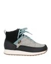 Teva Woman Sneakers Light Grey Size 6 Leather, Textile Fibers In Grey
