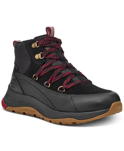 Teva Women's Auroris Sneaker-style Ankle Booties In Black,sun Dried Tomato