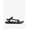 Teva Original Universe Slim Recycled-polyester Sandals In Black