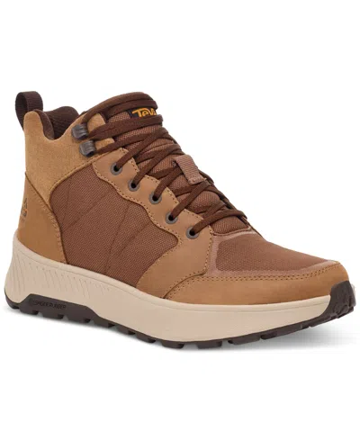 Teva Women's Ellwood Lace-up High-top Booties In Brown Multi