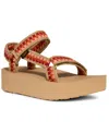 Teva Flatform Universal Tessera Platform Sandal In Multi