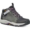 Teva Grandview Womens Leather Ankle Boots Hiking Boots In Black