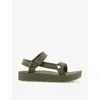 Teva Midform Universal Canvas Sandals In Green