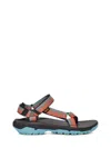 Shop Teva Women's Hurricane Xlt2 Hiking Sandals In Atmosphere Carrot/blue Mirage In Multi