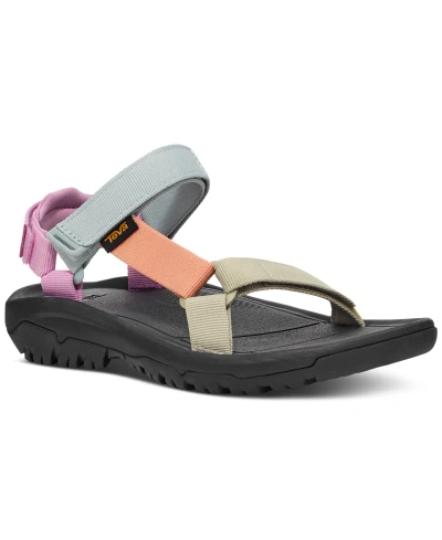 Teva Women's Hurricane Xlt2 Sandals In Eucalyptus,peach Bloom