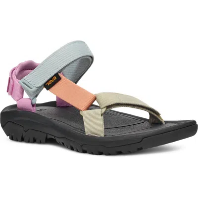 Teva Eucalyptus And Peach Bloom Hurricane Xlt 2 Womens Sandals In Multicolor