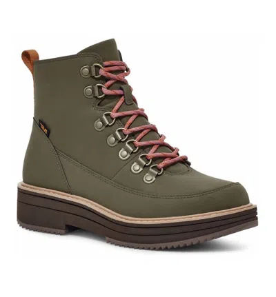 Teva Women's Midform Boot In Dark Olive In Green