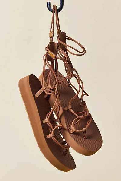 Teva Women's Midform Infinity Sandal In Lion, Women's At Urban Outfitters In Brown