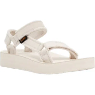 Teva Women's Midform Universal Canvas Sandal In Birch In Gray