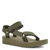 TEVA WOMEN'S MIDFORM UNIVERSAL CANVAS SANDAL IN OLIVE