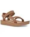 Teva Midform Universal Leather Sandals In Tigers Eye