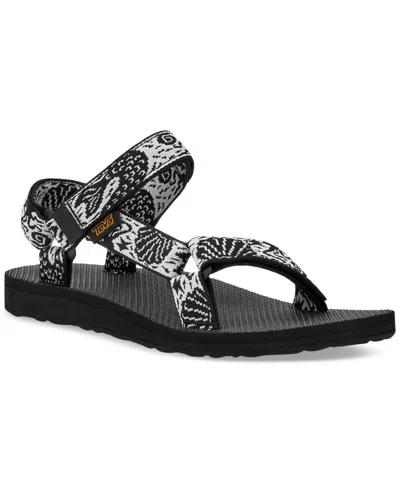 Teva Women's Original Universal Sandals In Sirena Black,white