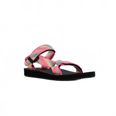 Teva Women's Original Universal Strap Sandals In Magic Pink Lemonade In Multi