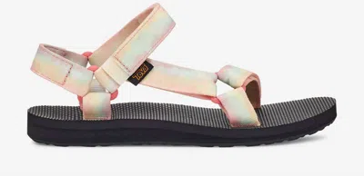 Teva Women's Original Universal Tie Dye Sorbet Lemon Sandals In Multi