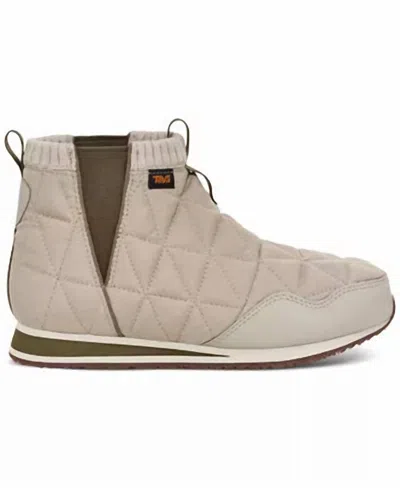Teva Women's Re Ember Mid Quilted Slip-on Ankle Booties In Feather Grey In Multi