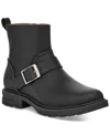 Teva Women's Rowena Block Heel Buckle Booties In Black,metallic Silver