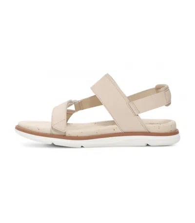 Teva Women's  Madera 1152570 Sandals Beige Leather Open Toe Slingback Hawk1424 In Neutral