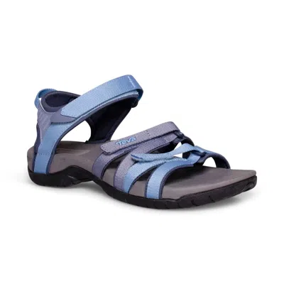 Teva Women's  Tirra Blue Multi Hook And Loop Comfort Hiking Sandal Zogg2621