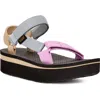 Teva Flatform Universal Sandals Unwind Multi In Multi