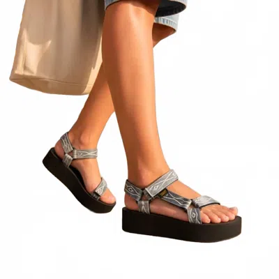 Teva Women's Universal Sunscape Sandal In Grey/black In Multi