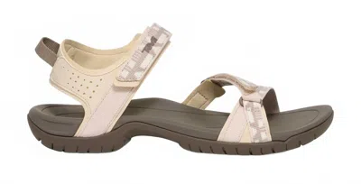 Teva Women's Verra Sandal In Archive Criss Cross Birch In White